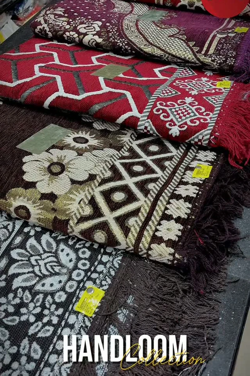 Handloom Bedsheets and Shawls